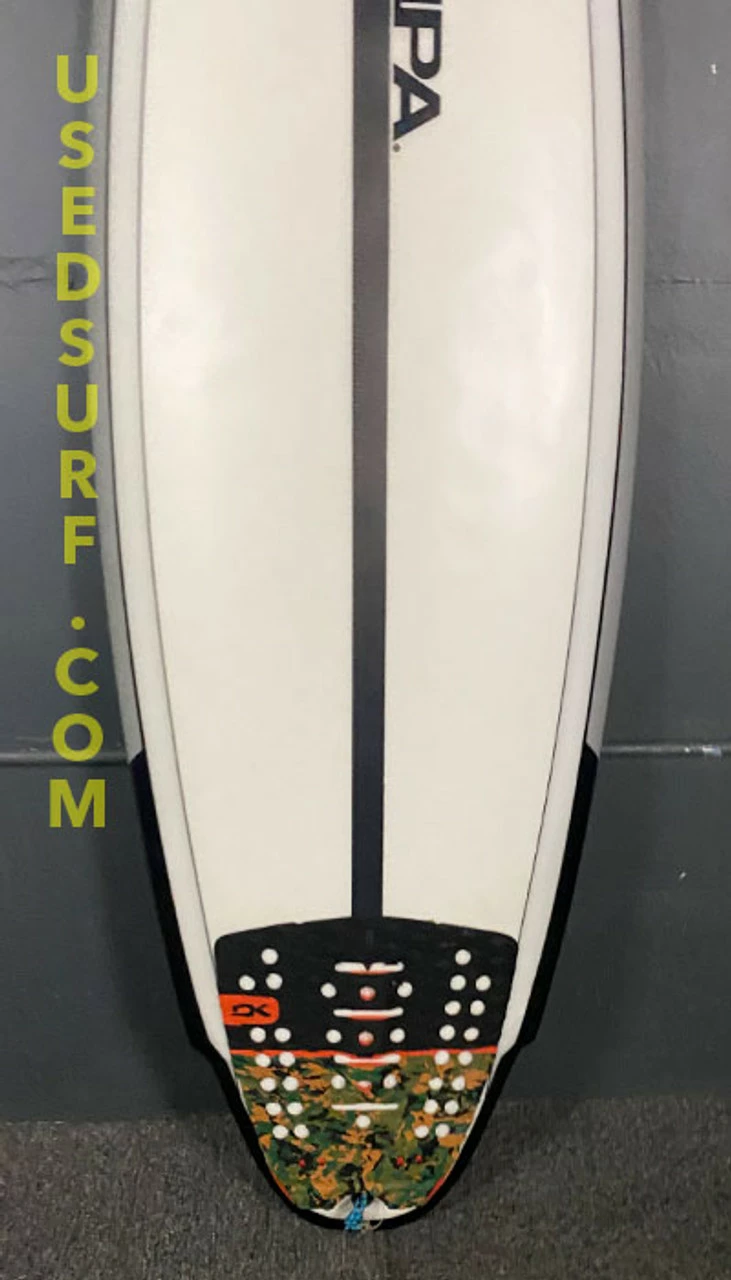 5'7" Aipa "Dark Twin" 29.48 CL Used Surfboard #36649 - Image 4