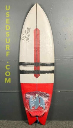 5'7" Free Movement Used Surfboard #36666