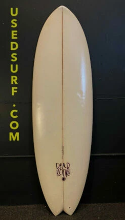 5'4" Dead Kooks Used Surfboard #34041