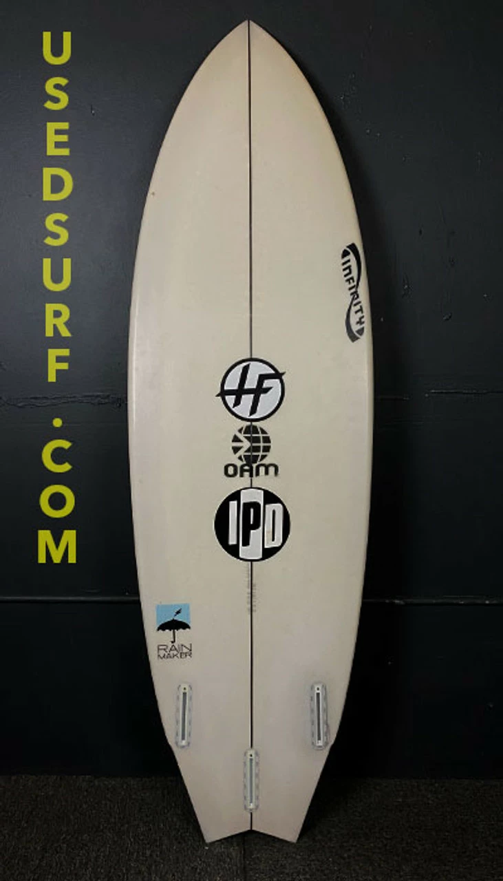 5'6" Infinity "Rain Maker" Used Surfboard #35698 - Image 2