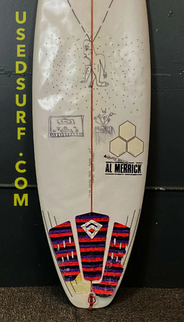 5'9" Channel Islands "Fever" 26.4L Used Surfboard #35773 - Image 4