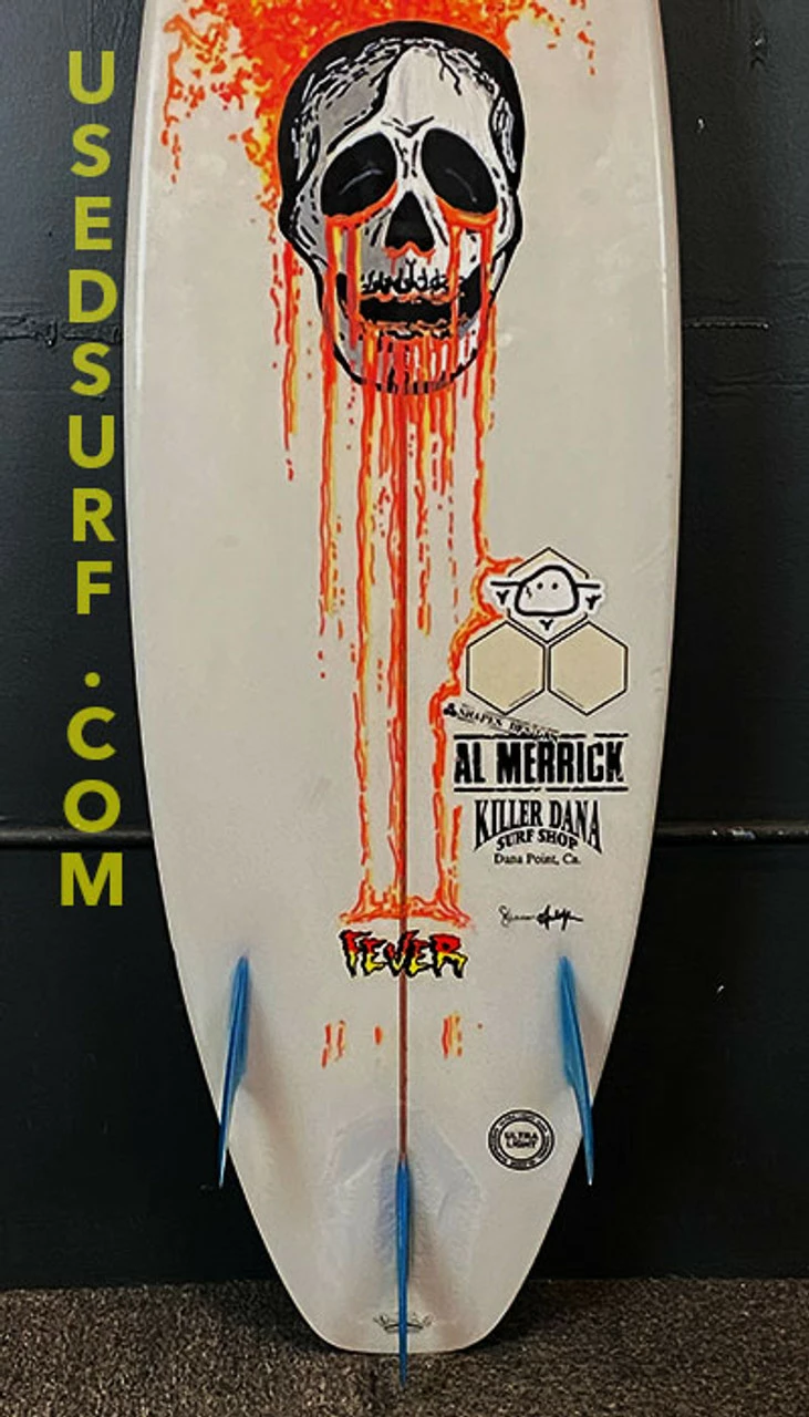 5'9" Channel Islands "Fever" 26.4L Used Surfboard #35773 - Image 5