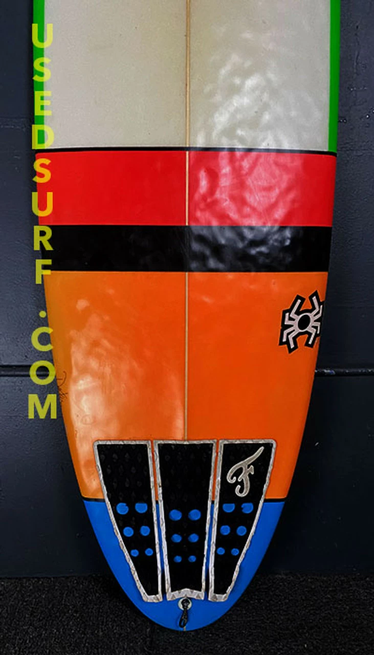 5'10" Spyder Used Surfboard #36881 - Image 4