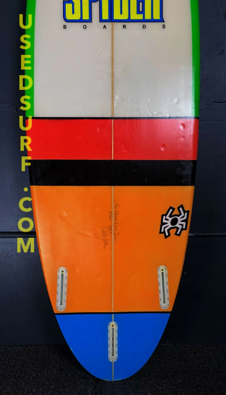 5'10" Spyder Used Surfboard #36881 - Image 5