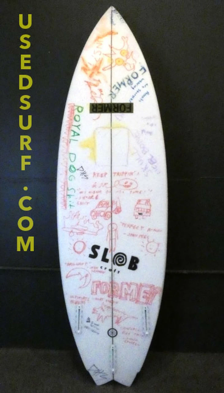 5'9" Slob Used Surfboard #SH1544 - Image 2