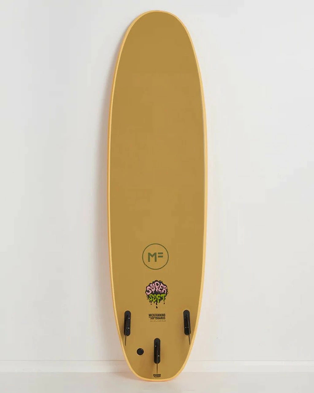 7'6" MF Softboards "Super Soft" 55cL New Surfboard In Orange Soy - Image 2