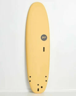 7'6" MF Softboards "Super Soft" 55cL New Surfboard In Orange Soy