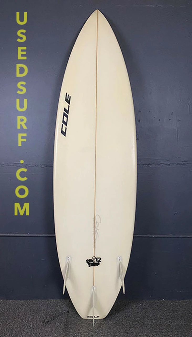 6'2" Cole "V12" Used Surfboard #36730 - Image 2