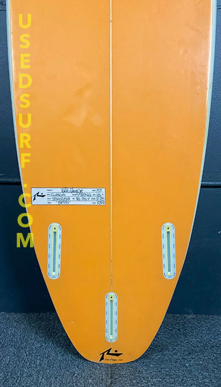 5'7" Rusty "Custom" 23.9 L Used Surfboard #36801 - Image 5