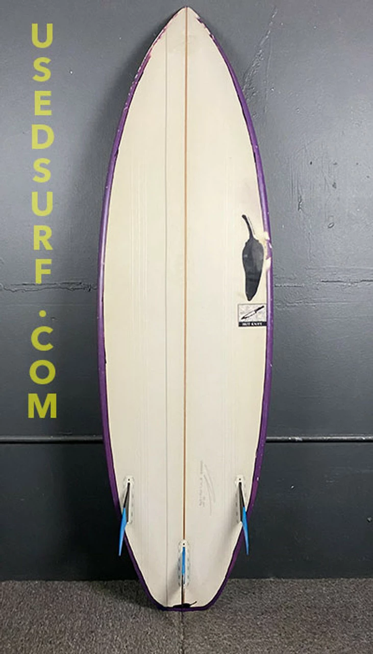 5'7" Chili "Hot Knife" 27 L Used Surfboard #36813 - Image 2