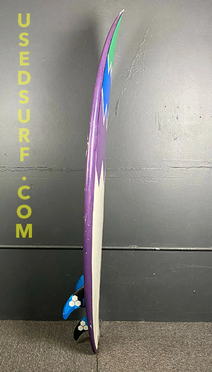 5'7" Chili "Hot Knife" 27 L Used Surfboard #36813 - Image 3