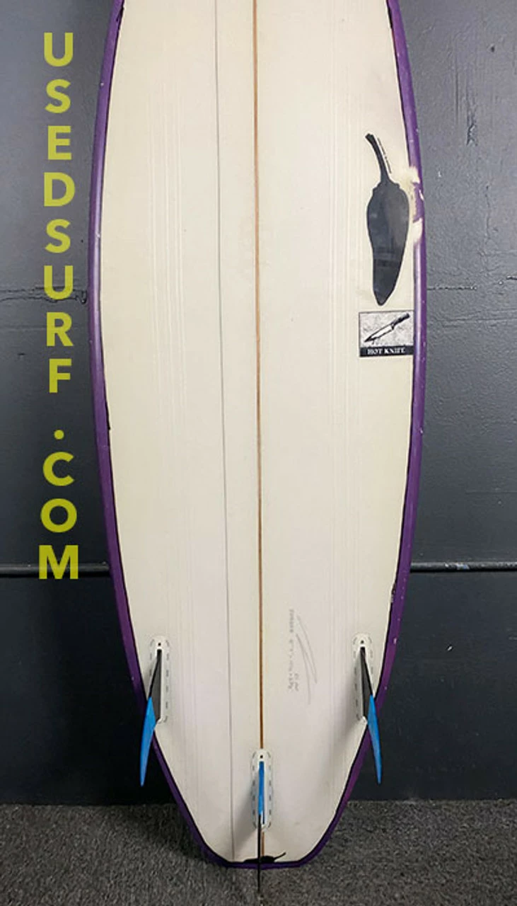 5'7" Chili "Hot Knife" 27 L Used Surfboard #36813 - Image 5