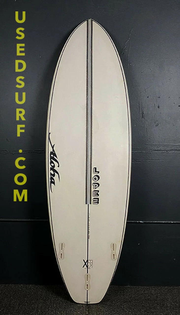 5'9" Aloha "New Fish" 30.4 L Used Surfboard #36826 - Image 2
