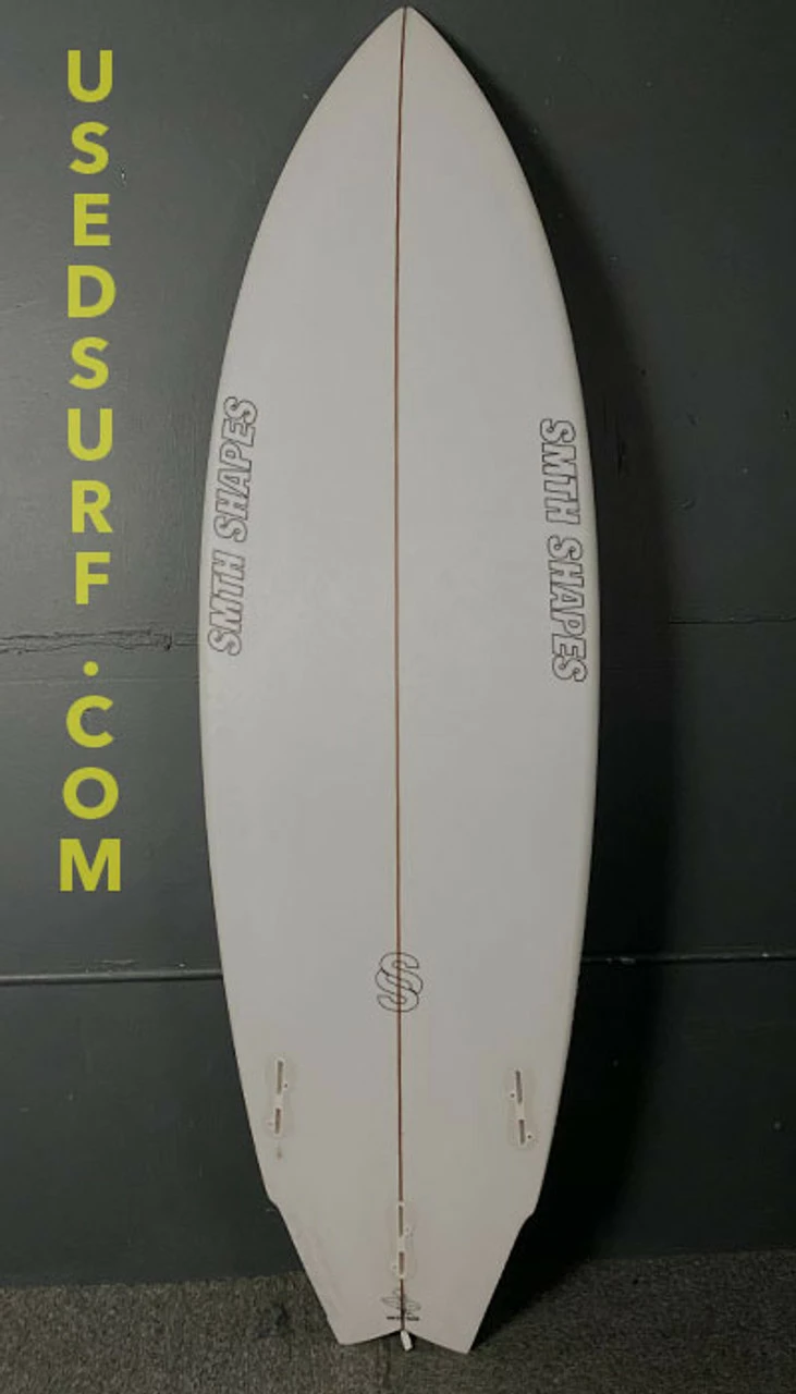 5;9" Smith "Twin Trailer" 28L Used Surfboard #37098 - Image 2