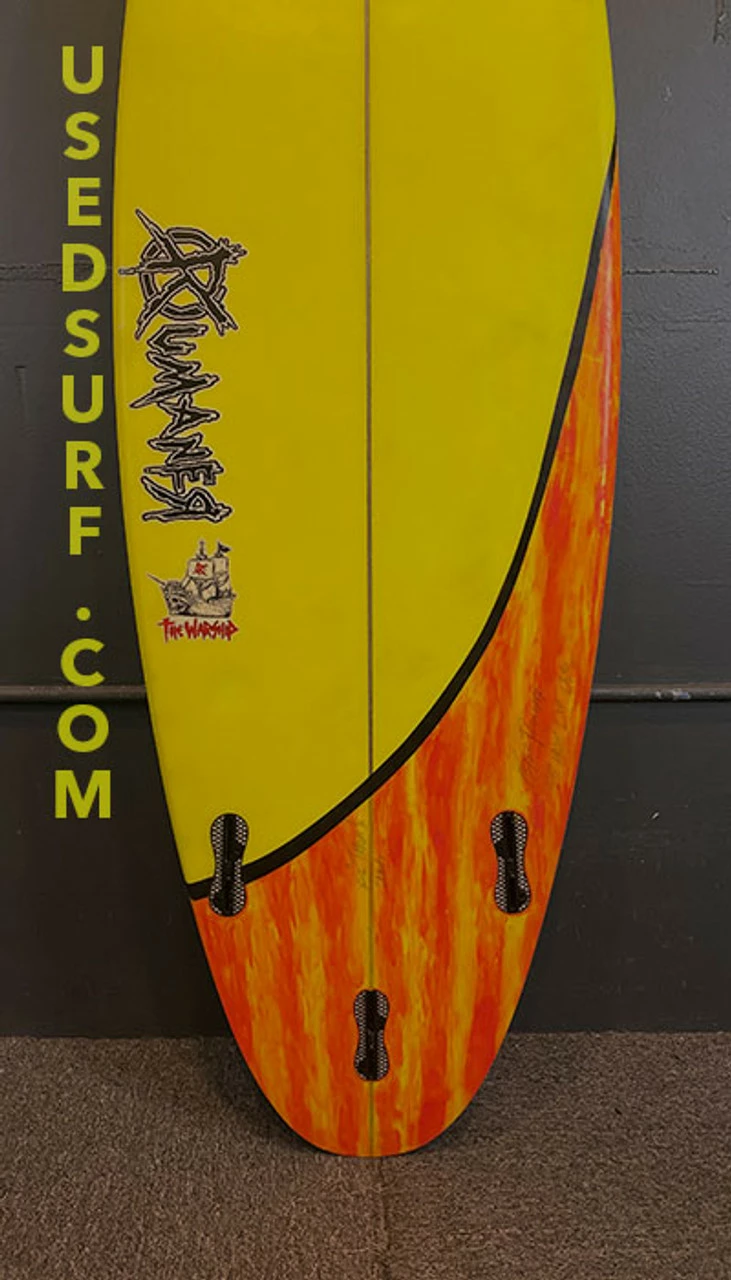5'5" Rumaner "The Warship" 23.5 L Used Surfboard #37228 - Image 4