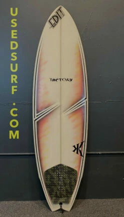 5'8" Factory Used Surfboard #37260