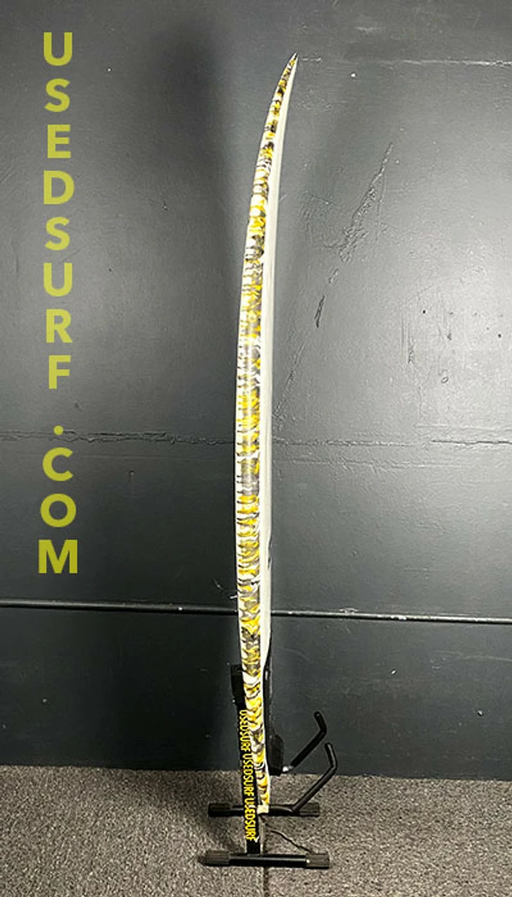 5'7" Slab "Twin" 27.76 L Used Surfboard #37364 - Image 3