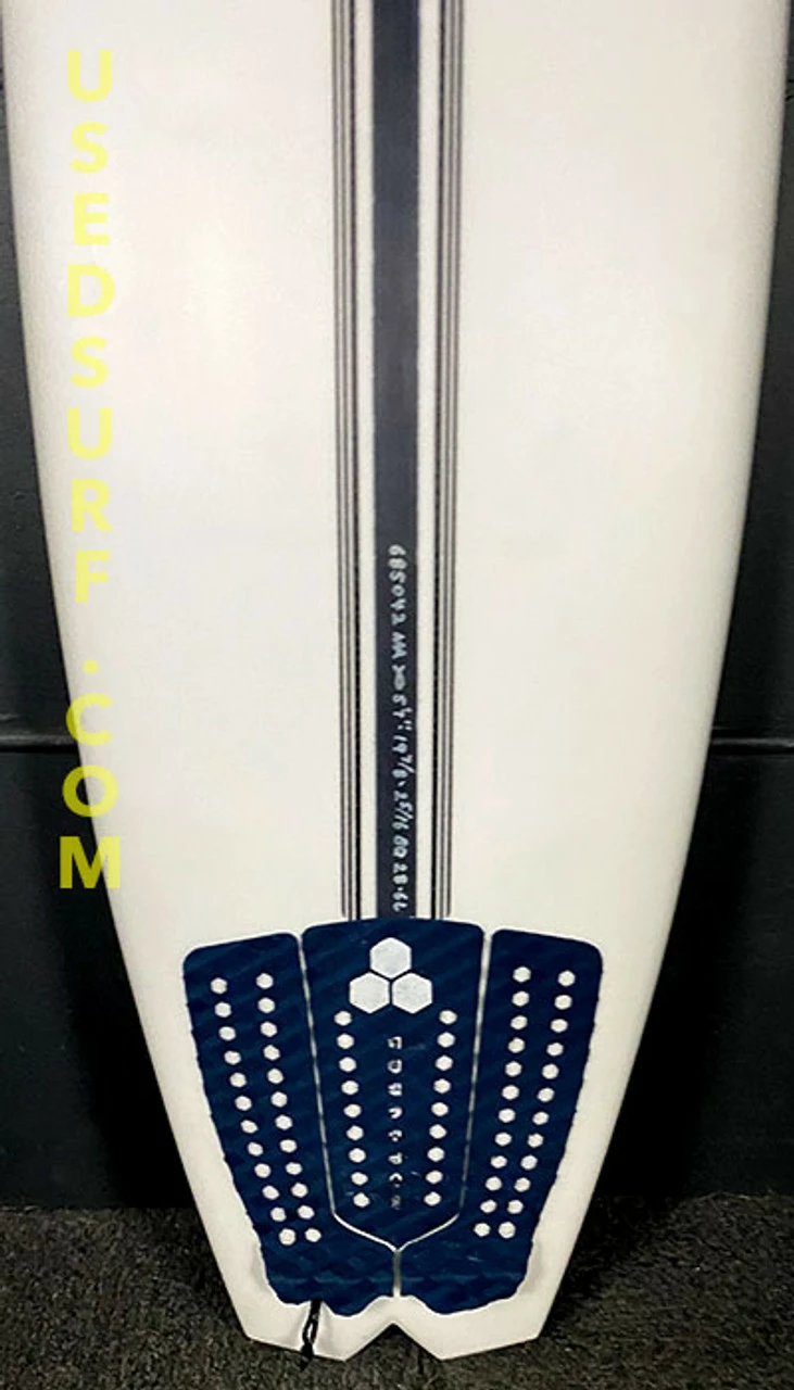 5'7" Channel Islands "Bobby Quad" 28.6L Used Surfboard #37395 - Image 4