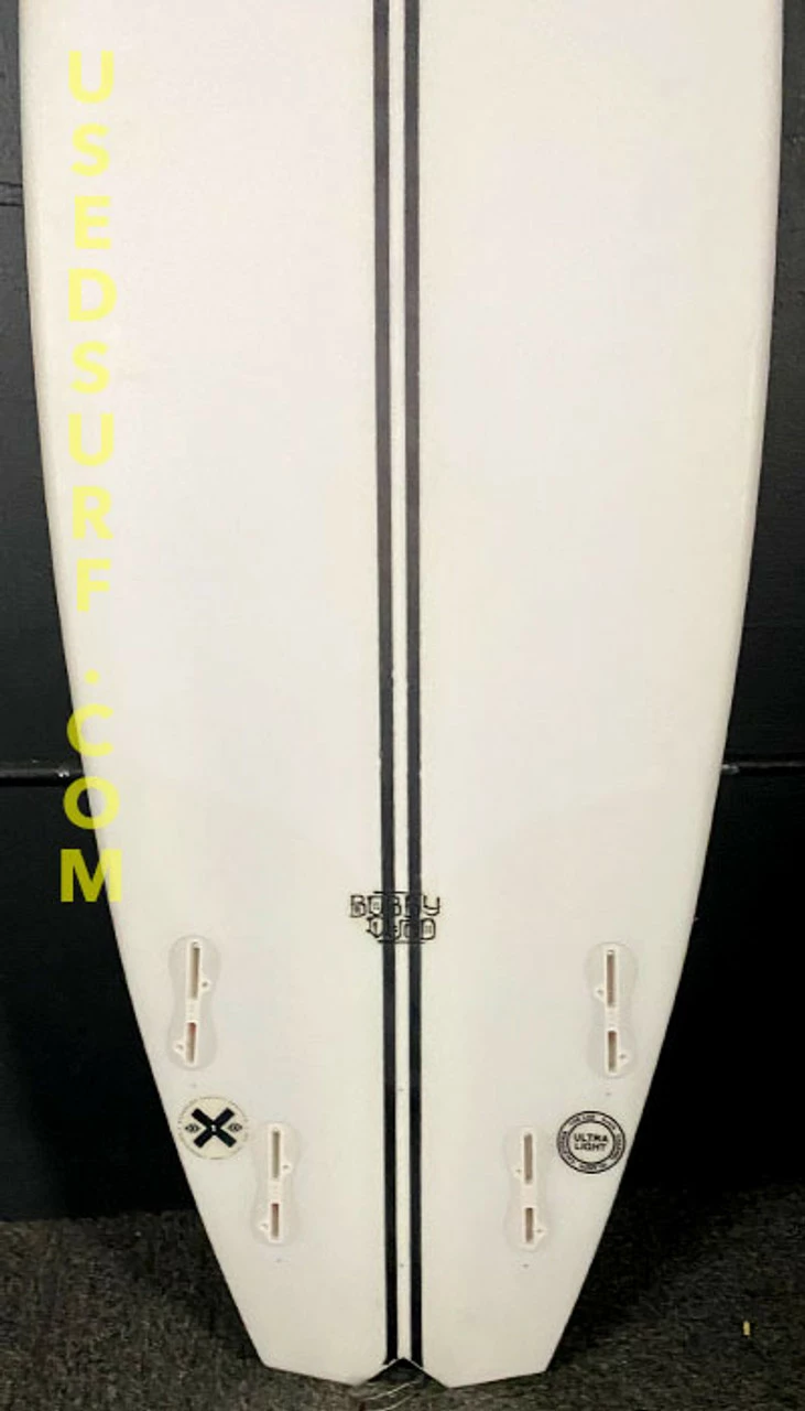 5'7" Channel Islands "Bobby Quad" 28.6L Used Surfboard #37395 - Image 5