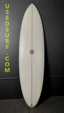 6'4" Rags "Twin Fin" Used Surfboard #37454