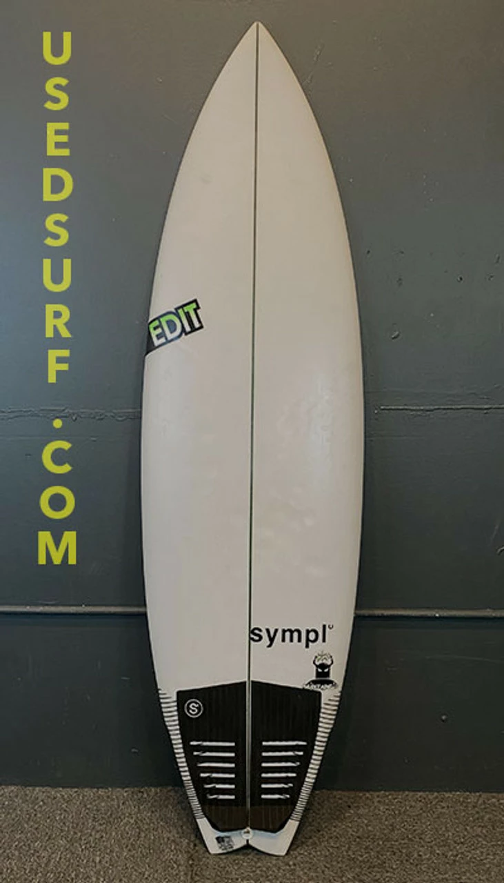 5'8" Edit "Glock" 28.6L Used Surfboard #SH1783